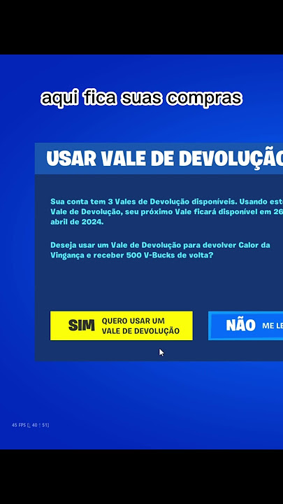 Fortnite: como pedir reembolso de V-Bucks e devolver skins