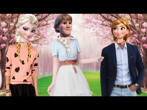 Adivinhe os personagens Frozen | elsa wrong hair | elsa funny game ...