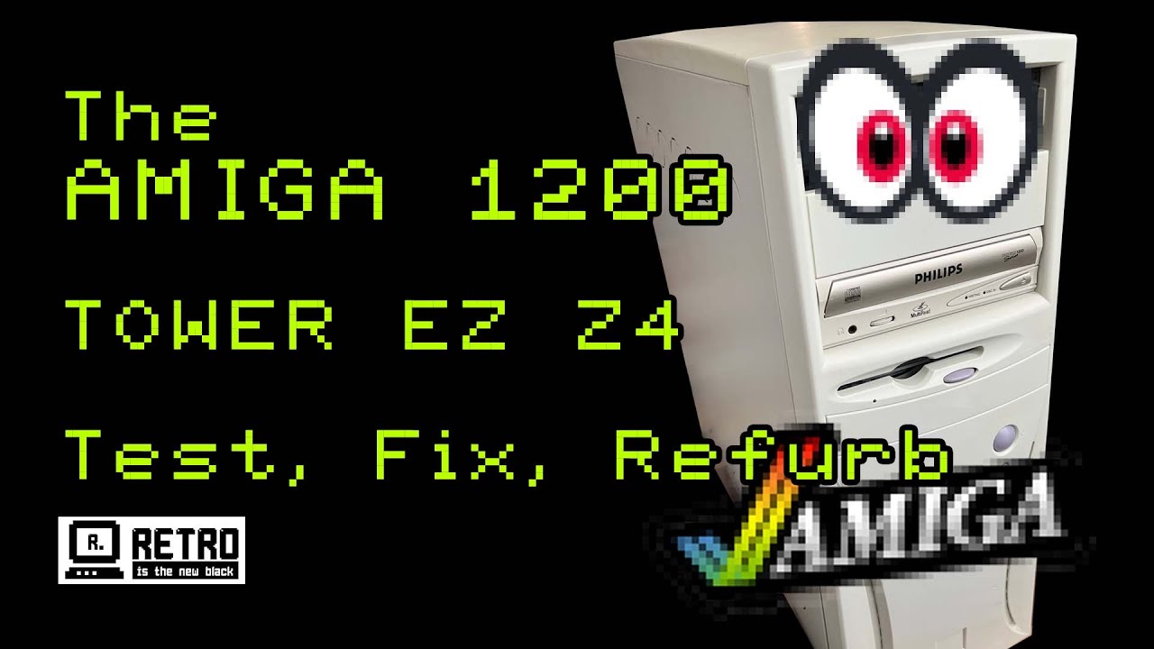 This is cool: The AMIGA 1200 Tower (EZ Z4 A1200) - Testing, fixing