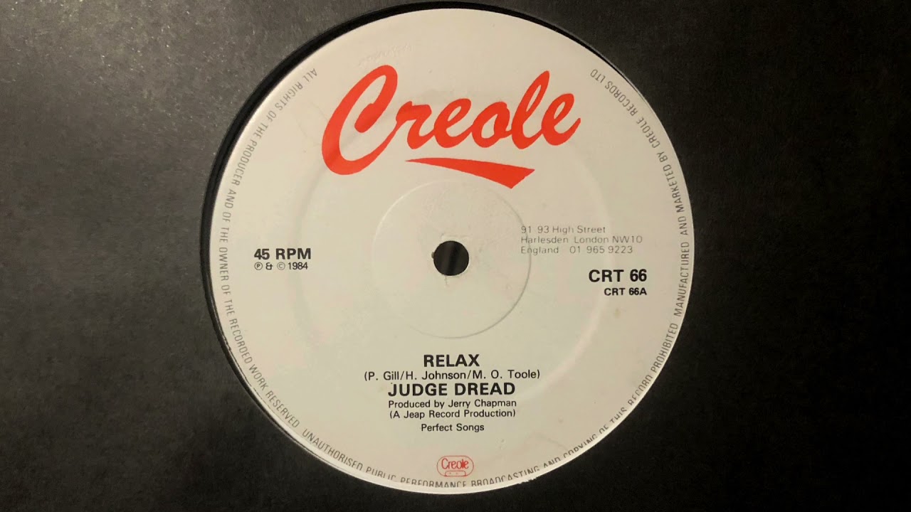 Watch Judge Dread – Relax on YouTube Watch Judge Dread – Relax on YouTube