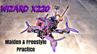 Eachine Wizard X220 Maiden & Freestyle Practice