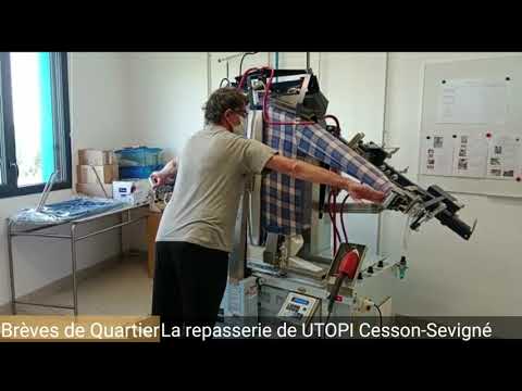 Reportage : la repasserie UTOPI Cesson-Sevigné