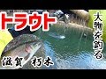 有名管理釣り場でトラウトを釣る！初心者はクランクを巻けばOK！