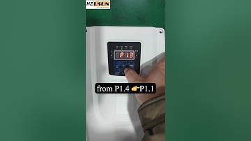 How to adjust speed of Hybrid DC/AC Controller for Solar Pump?