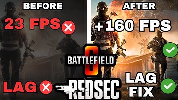 Battlefield REDSEC FPS Boost: Fix Lag & Stuttering in 5 Minutes (Ultimate Guide 2025)