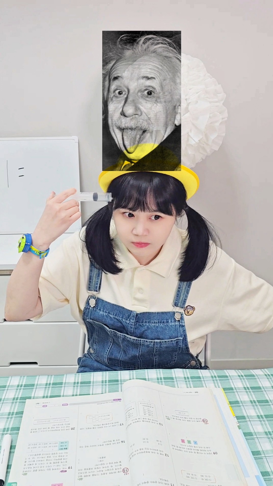 나는 똑똑해졌어✏️?I became smart#funny #TeamYELLOWHAT
