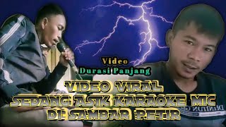 VIDEO VIRAL MIC MELEDAK || SAAT SEDANG ASYIK KAROKE MIC DISAMBAR PETIR 🎤⛈️⚡