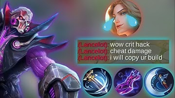 THIS BUILD TOTALLY DESTROYED ENEMY! | CRITICAL HACK BUILD! | RANK ONE GLOBAL ROGER GAMEPLAY | MLBB