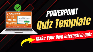 PowerPoint Quiz Template | Make Your Own Interactive Quiz ✅ FREE Template!