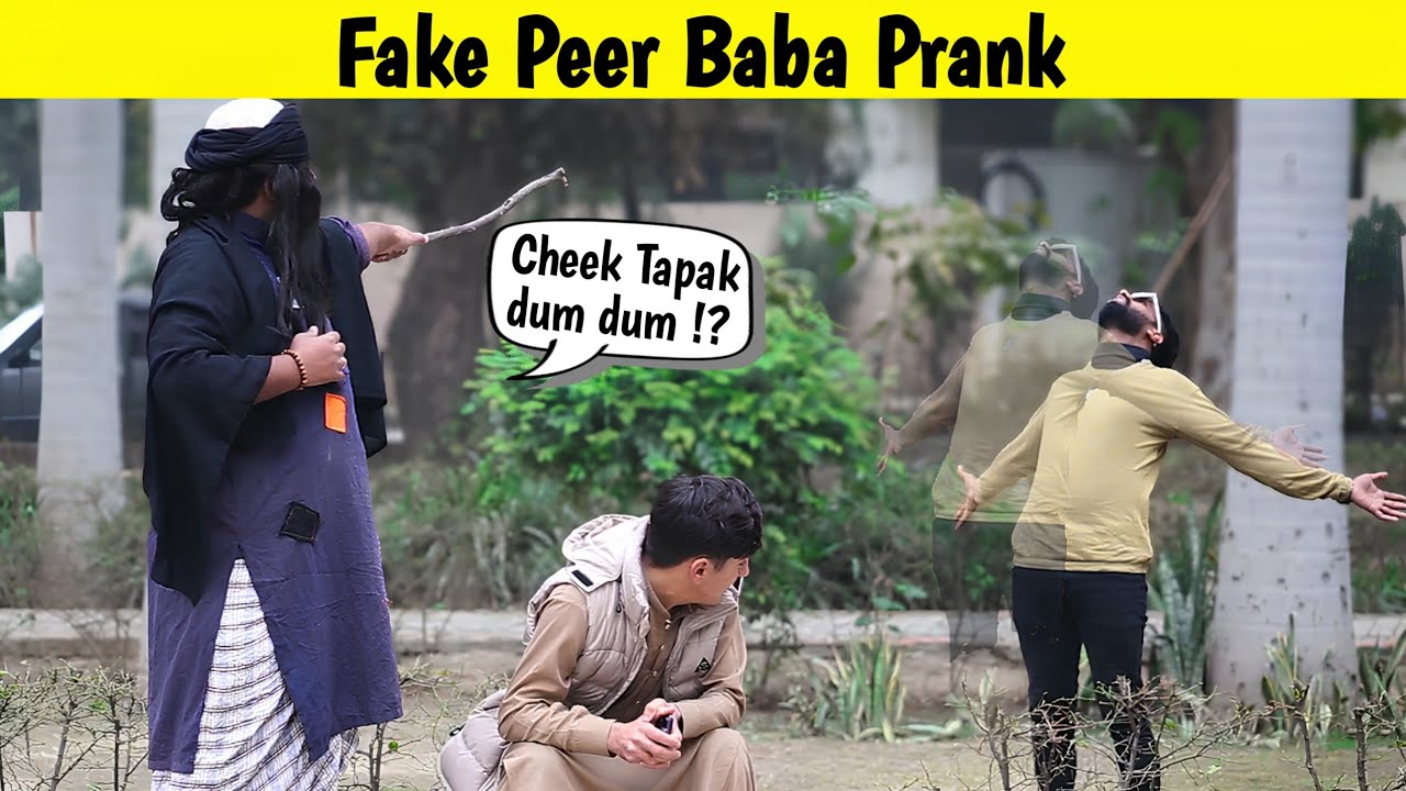 Fake Peer Baba Prank ||😂Epic Reactions || @sharikshah