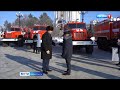 «Снижать темпы не будем»: Михаил Дегтярёв вручил ключи от новой техники пожарным и спасателям края