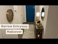 Narrow Entryway Makeover