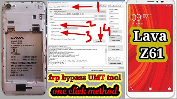 Lava z61 frp bypass umt | Lava z61 Google account bypass one click using UMT  tool