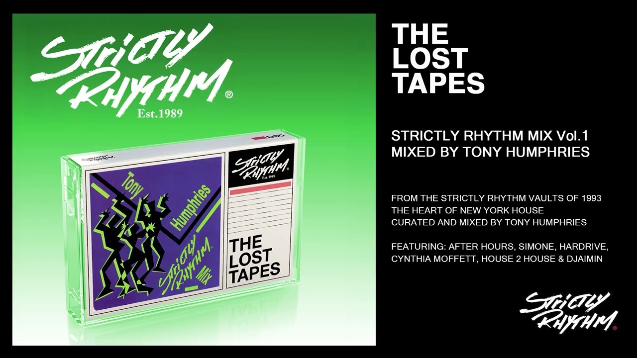 STRICTLY RHYTHM 『TRIBAL MADNESS VOL.1』 Strictly Rhythm - The Lost Tapes - Tony Humphries Strictly Rhythm