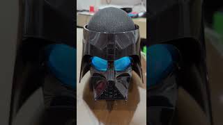 Playing The Empire strikes back on Darth Vader stand with Echo Dot