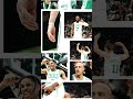 Green & white in full effect ☘️ #celtics #nba #shorts