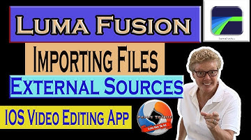LumaFusion Importing Media Files From External Sources!