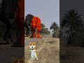 Big dinosaur chase T-rex chasing part -525#shorts #dinosaur #youtube #dinosaurs #superman #dinner🐯🦣🦖