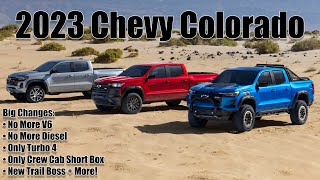 The 2023 Chevrolet Colorado gets some Big Changes!
