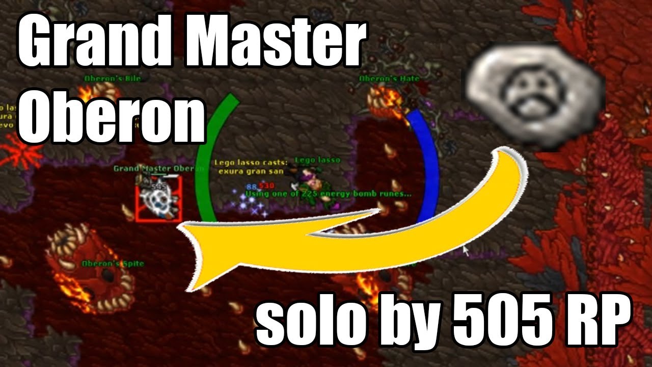 TIBIA BOSSES #20 HOW TO MAKE THE BOSS GRAND MASTER OBERON 