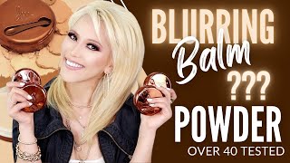 NEW! DANESSA MYRICKS YUMMY SKIN BLURRING BALM POWDER |  8HR WEAR TEST ON OVER 40 DRY SKIN | 4 SHADES