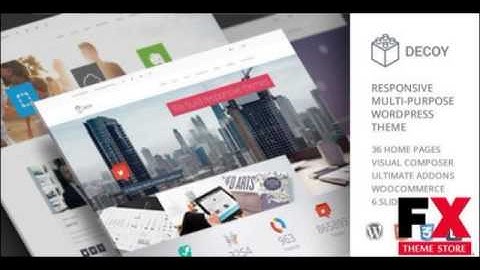 Preview Decoy - Responsive Multi-Purpose WordPress Theme TFx