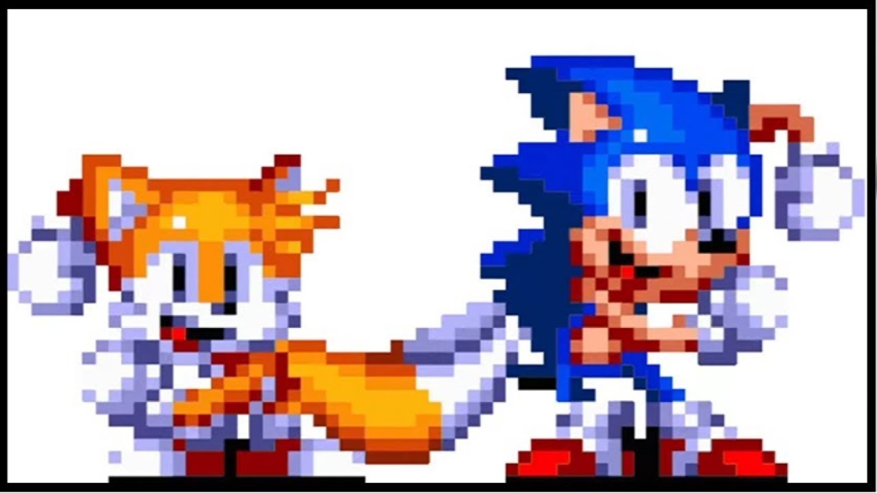 sonic the hedgehog, соник мем, мем, откуда мем, Classic Sonic And Tails Dan...
