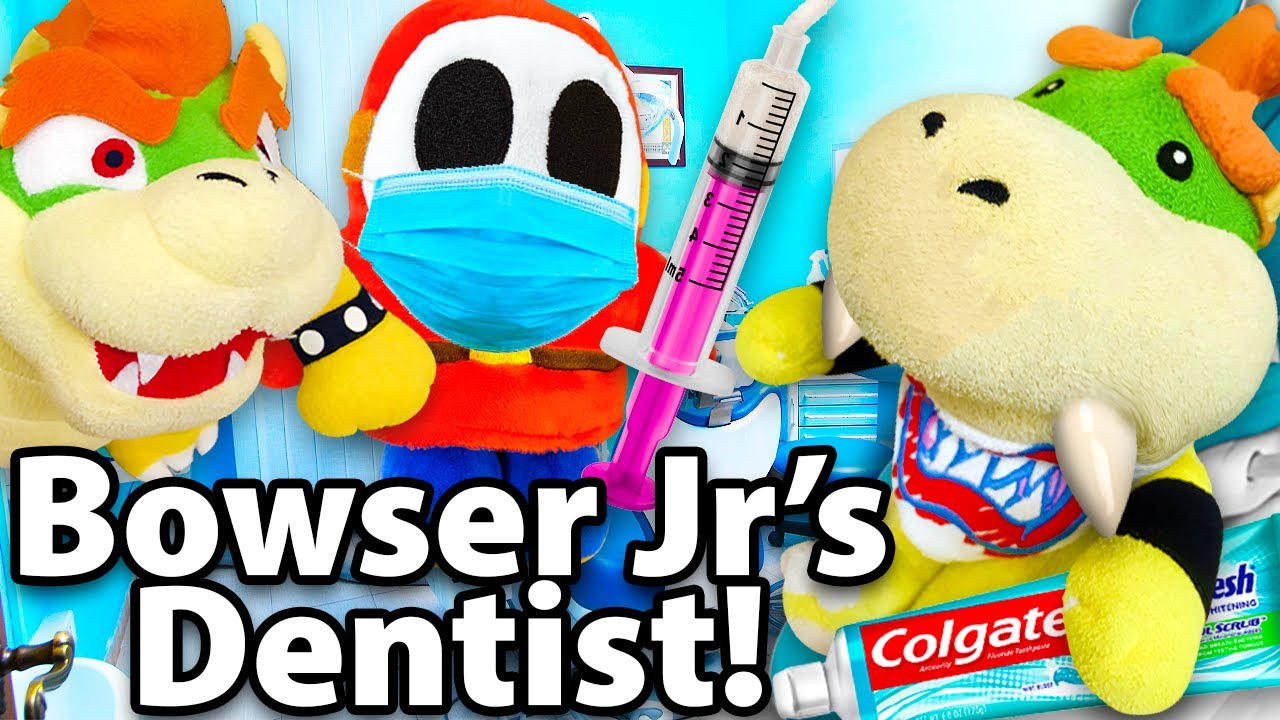 Crazy Mario Bros Bowser Jr’s Dentist! YouTube