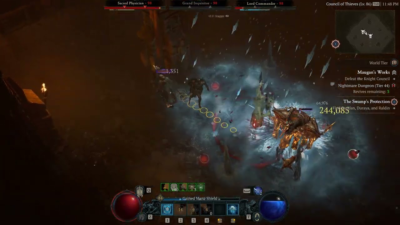 Diablo 4 sorc stagger test 1