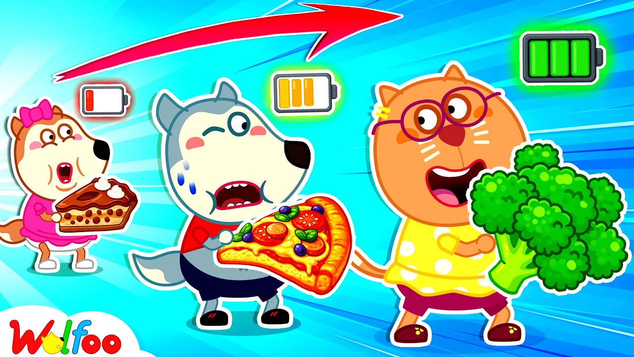 НОВИНКА | Какой это может быть вкус? Полезные привычки и здоровое питание для детей | Wolfoo Chan...