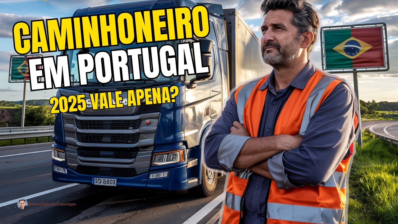 Por Que Tantos Brasileiros Querem Ser Caminhoneiro em Portugal?