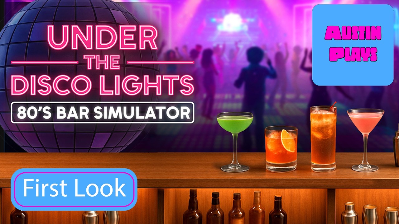 Under the Disco Lights: 80’s Bar Simulator Gameplay Video