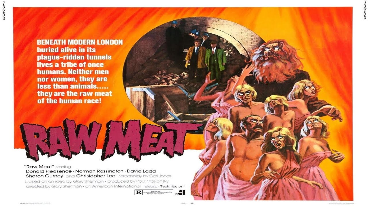 La Linea De La Muerte (1973) Raw Meat - HD Trailer Subtitulado Español - Donald Pleasence