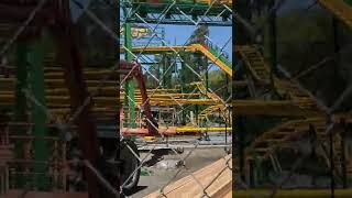 Side Winder Safari Construction Update | Six Flags Discovery Kingdom