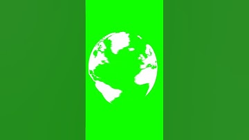 Chroma Key 002 - Planet Earth (Free to Use + Download) #shorts