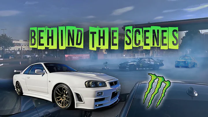 I went Behind the Scenes: Monster Energy, Luke Woodham, Frank Kelly