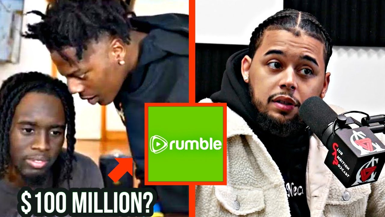 Kai Cenat & Speed Join Rumble For A New 100 Million Deal? CAP Clips