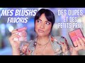 Mes blushs favoris dupes et petits prix