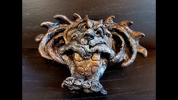 How To Sculpt A Gargoyle In Air Dry Clay