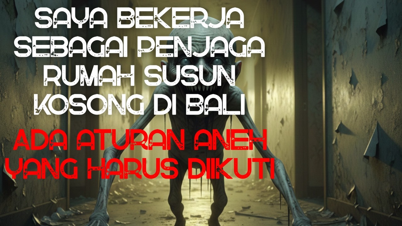 r/Nosleep | Saya Bekerja Sebagai Penjaga Rumah Susun Kosong. Ada Aturan Aneh yang Harus Diikuti