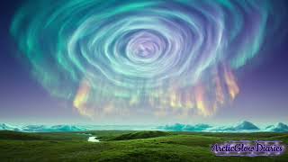 ♥️🌌🌞Shimmering Emerald Horizons with Soft Spring Breezes for Calm Morning, Nights & Serene Moments🌌✨ screenshot 1