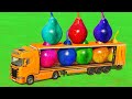 LOAD &amp; TRANSPORT PEARS WITH SCANIA TRUCK - Farming Simulator 22