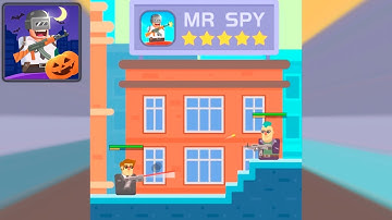 Mr Spy: Bullet Agent - Mobile Gameplay Walkthrough Part 1 (iOS, Android)