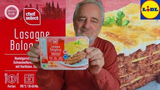 Chef Select Lidl Lasagne Bolognese Im Ehrlichen Geschmackstest