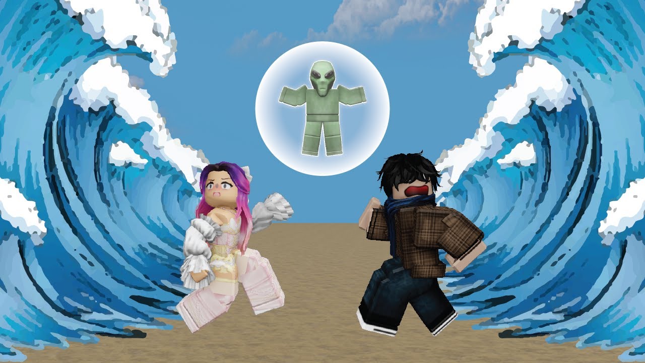 THERE'S A LEVEL 100 TSUNAMI x2 / Roblox - Tsunami Game