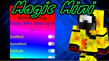 [NEW]Magic Mini Minecraft PE Mod Menu + Download