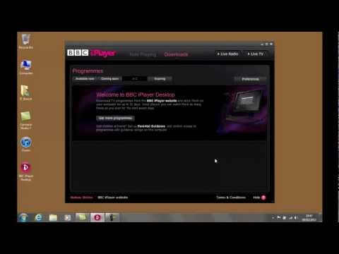 Mimimize BBC iPlayer at startup