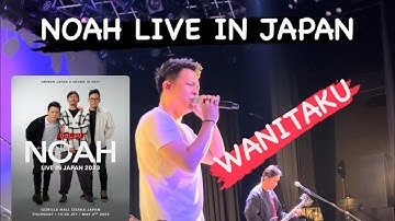 NOAH - WANITAKU [live gorilla hall osaka japan] #konsernoah #noah #arielnoah #wanitaku