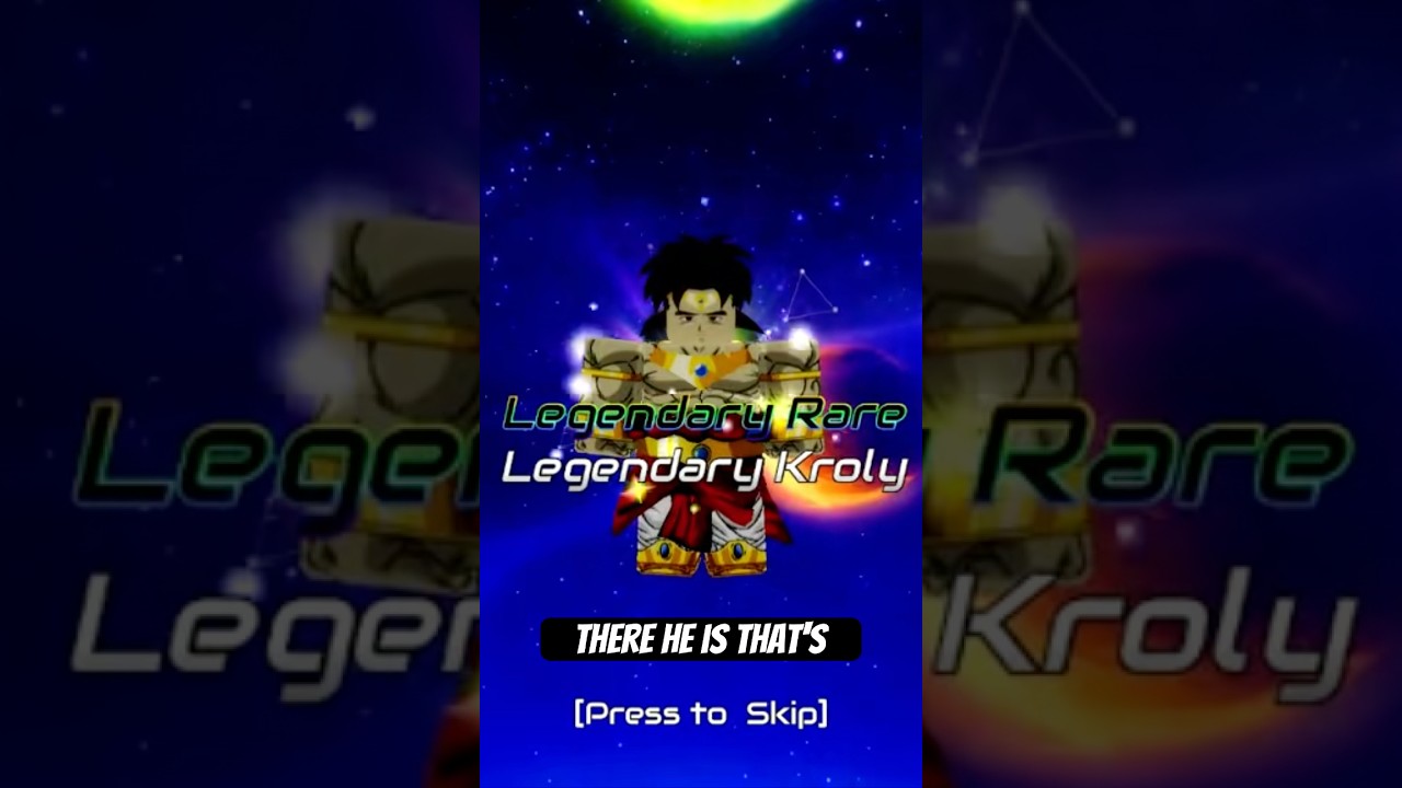 😡 LEGENDARY RARE BROLY [🐉 Dragon Orb Hunter] Anime World Tower Defense ...