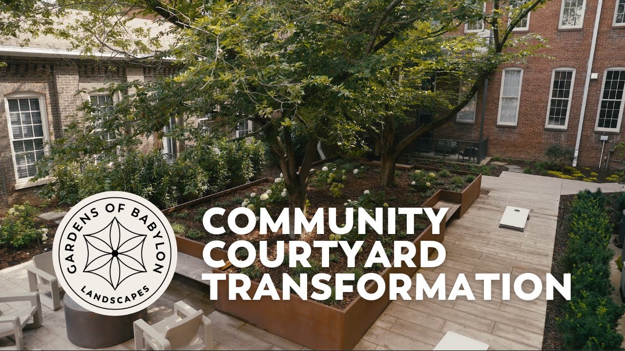 Community Courtyard Renovation in Nashville | Gardens of Babylon